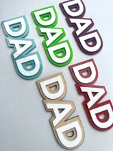 Load image into Gallery viewer, Dad Acrylic Cupcake/Cake Plaques
