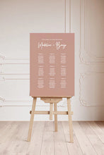 Load image into Gallery viewer, Guest seating sign | Seating chart sign | Wedding seating chart | Find your seat |
