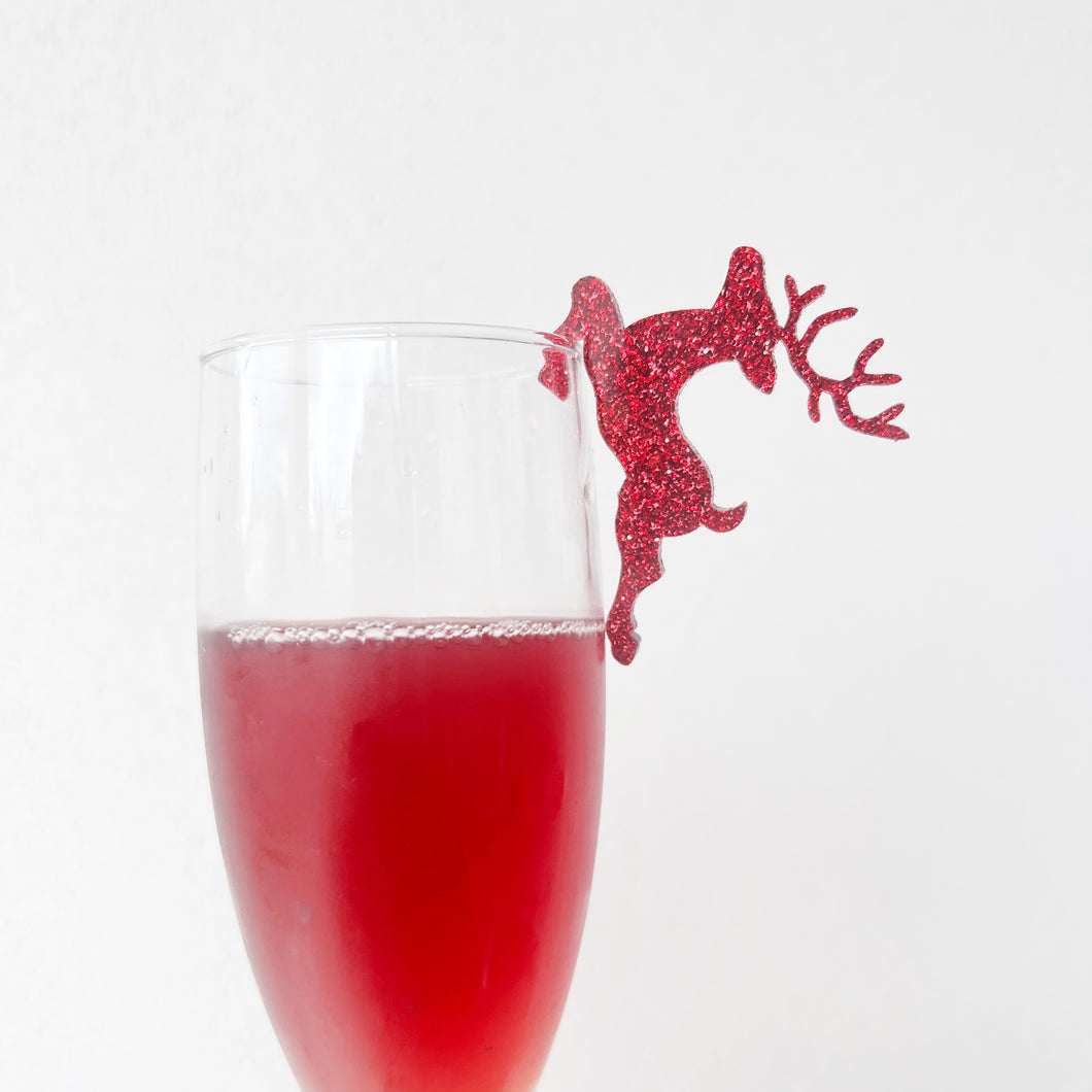 Reindeer Drink Tags