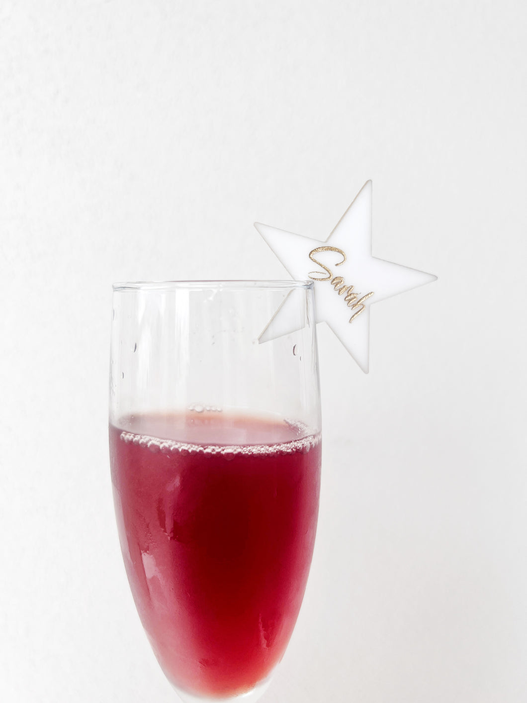 Personalised Star Drink Tags