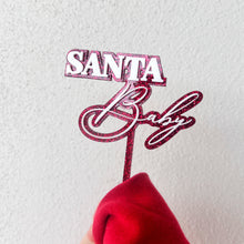 Load image into Gallery viewer, Mini Santa Baby Toppers
