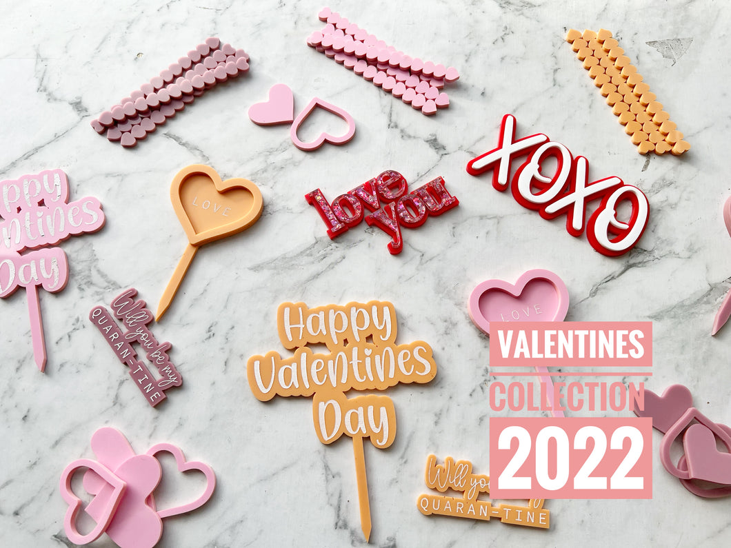 Valentine Heart Cakesicle Sticks